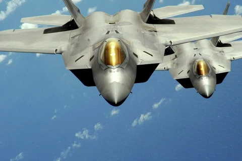 Máy bay chiến đấu F-22 của Mỹ. (Nguồn: Reuters/Sputniknews)