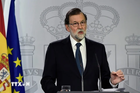 Thủ tướng Tây Ban Nha Mariano Rajoy. (Ảnh: AFP/TTXVN)