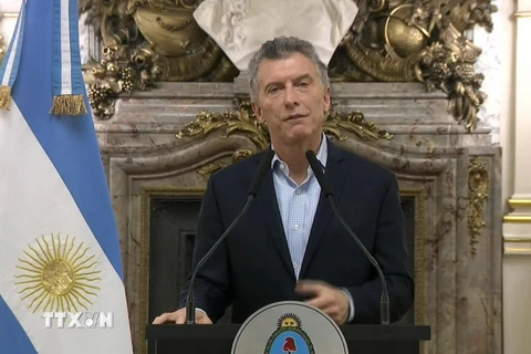 Tổng thống Argentina Mauricio Macri. (Ảnh: EPA-EFE/TTXVN)