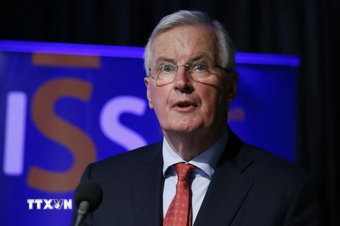 Ông Michel Barnier, Trưởng đoàn đàm phán của Liên minh châu Âu về Brexit. (Ảnh: THX/TTXVN)