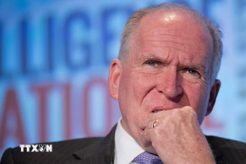 Cựu Giám đốc Cơ quan Tình báo Trung ương Mỹ (CIA) John Brennan. (Ảnh: AFP/TTXVN)