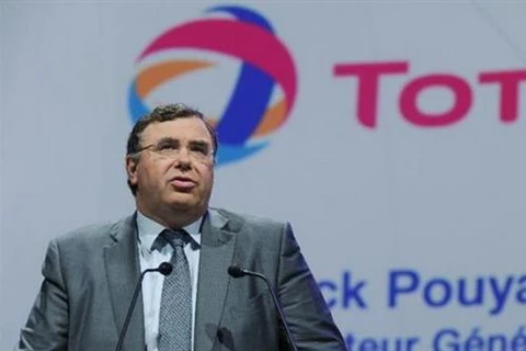 Chủ tịch kiêm Tổng giám đốc Tập đoàn dầu khí Total Patrick Pouyanné. (Nguồn: presstv)