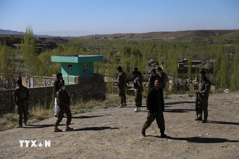 Lực lượng an ninh Afghanistan. (Ảnh: AFP/TTXVN)