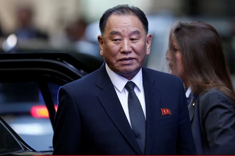  Phó Chủ tịch Đảng Lao động Triều Tiên Kim Yong-chol đến New York. (Nguồn: Getty/telegraph) 