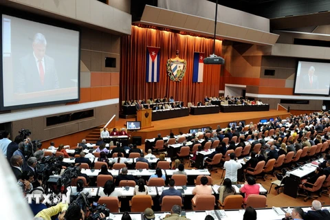 Một phiên họp của Quốc hội Cuba. (Ảnh: Lê Hà/TTXVN) 