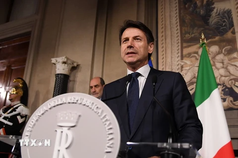 Tân Thủ tướng Italy Giuseppe Conte. (Ảnh: THX/TTXVN)