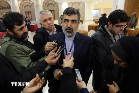 Người phát ngôn của Tổ chức Năng lượng Nguyên tử Iran (AEOI) Behrouz Kamalvandi. (Ảnh: AFP/TTXVN)