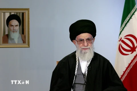Lãnh tụ tối cao Iran Ayatollah Ali Khamenei. (Ảnh: AFP/TTXVN)