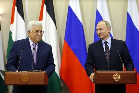 Tổng thống Nga và Palestine thảo luận tình hình Trung Đông 