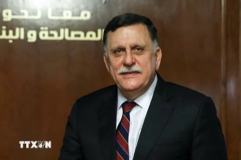 Thủ tướng Libya Fayez al-Sarraj. (Nguồn: AFP/TTXVN)