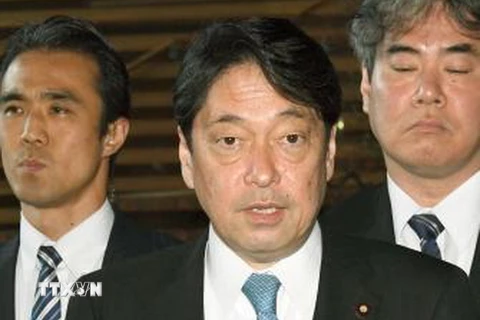 Bộ trưởng Quốc phòng Nhật Bản Itsunori Onodera. (Ảnh: Kyodo/TTXVN)
