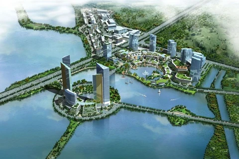 Phối cảnh dự án Khu đô thị mới C2 - Gamuda Gardens. (Nguồn: fecon.com.vn)