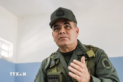 Bộ trưởng Quốc phòng Venezuela Vladimir Padrino Lopez. (Ảnh: EPA/TTXVN)