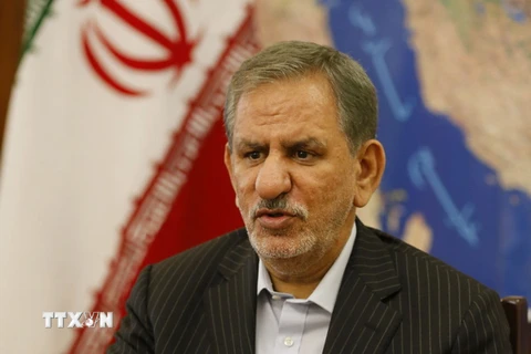 Phó Tổng thống Iran Eshaq Jahangiri. (Ảnh: AFP/TTXVN)