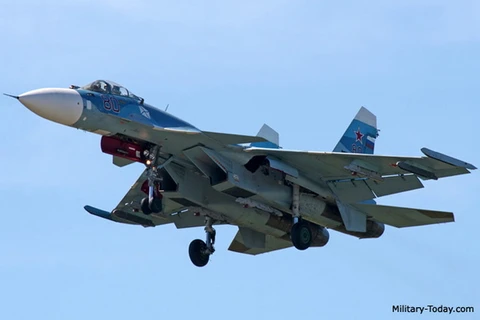 Tiêm kích Su-33. (Nguồn: military-today)