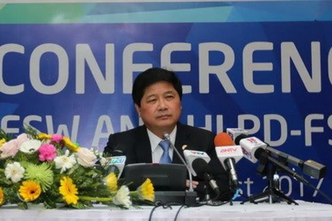Thứ trưởng Bộ Nông nghiệp và Phát triển Nông thôn Việt Nam Lê Quốc Doanh. (Ảnh: Thanh Vũ/TTXVN)
