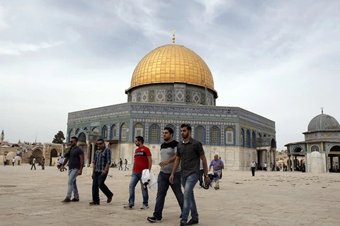 Đền thờ Hồi giáo Al-Aqsa. (Nguồn: AFP/Sputniknews)