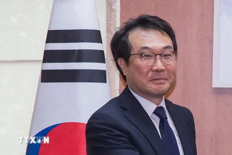 Đặc phái viên về vấn đề hạt nhân của Hàn Quốc Lee Do-hoon. (Ảnh: Yonhap/TTXVN)