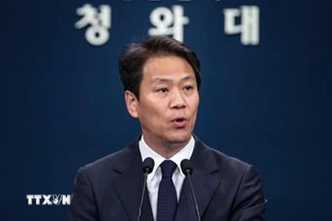 Chánh Văn phòng Phủ Tổng thống Hàn Quốc Im Jong-seok. (Ảnh: Yonhap/TTXVN)
