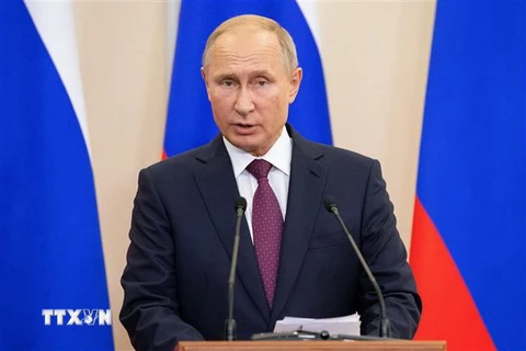 Tổng thống Nga Vladimir Putin. (Ảnh: AFP/TTXVN)