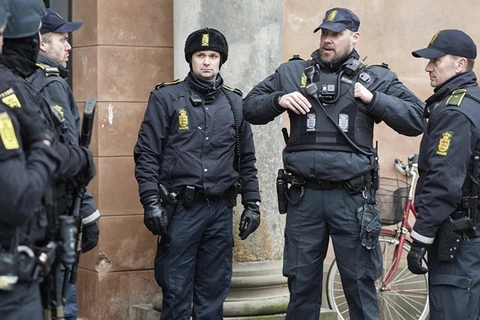 Cảnh sát Đan Mạch. (Nguồn: AFP)