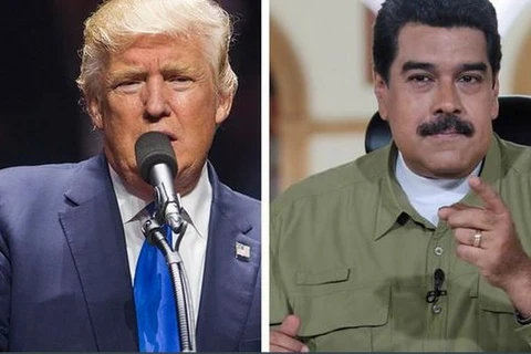 Tổng thống Mỹ Donald Trump tuyên bố ông sẵn sàng gặp người đồng cấp Venezuela Nicolas Maduro. (Nguồn: dw)