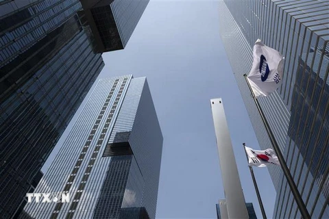 Trụ sở tập đoàn Samsung tại Seoul của Hàn Quốc. (Ảnh: Yonhap/TTXVN)