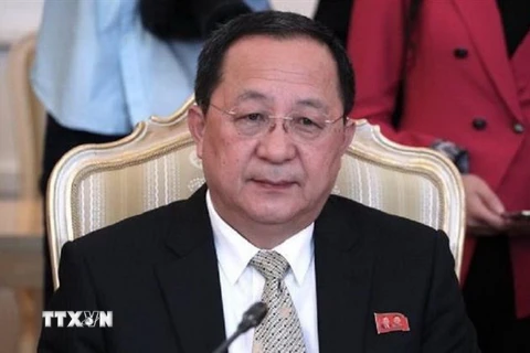 Bộ trưởng Ngoại giao Triều Tiên Ri Yong Ho. (Ảnh: IRNA/TTXVN)