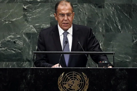 Ngoại trưởng Nga Sergey Lavrov. (Nguồn: AP/Sputnik)