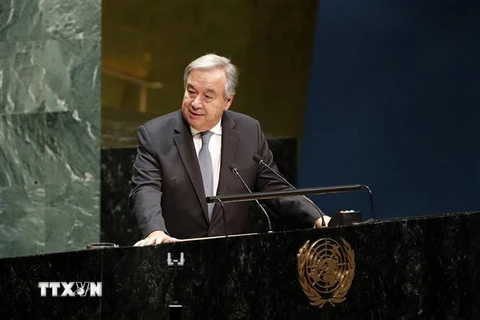 Tổng Thư ký Liên hợp quốc Antonio Guterres. (Ảnh: THX/TTXVN)