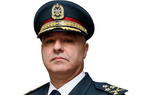 Tư lệnh Các lực lượng vũ trang Liban Joseph Aoun. (Nguồn: lebarmy)