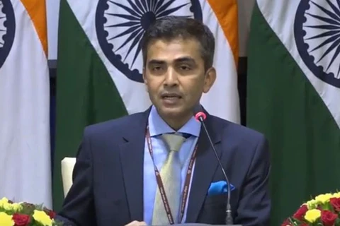 Người phát ngôn Bộ Ngoại giao Ấn Độ Raveesh Kumar. (Nguồn: indiatvnews)