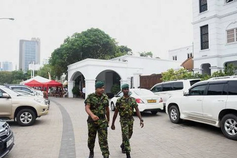 Cảnh sát Sri Lanka. (Nguồn: AFP)