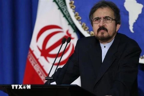 Người phát ngôn Bộ Ngoại giao Iran Bahram Qasemi. (Ảnh: IRNA/TTXVN)