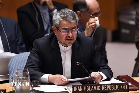 Đại sứ Iran tại Liên hợp quốc Gholamali Khoshroo. (Ảnh: AFP/TTXVN)