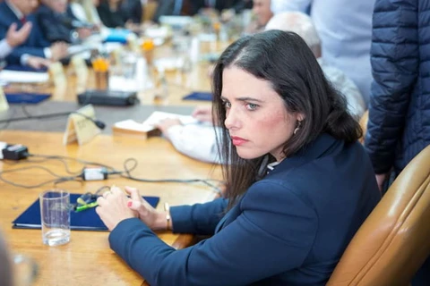 Bộ trưởng Tư pháp Israel Ayelet Shaked. (Nguồn: haaretz)