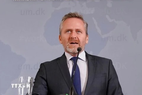 Ngoại trưởng Đan Mạch Anders Samuelsen. (Ảnh: Reuters/TTXVN)