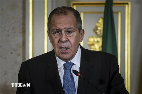 Ngoại trưởng Nga Sergei Lavrov. (Ảnh: AFP/TTXVN)