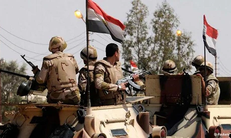 Quân đội Ai Cập. (Nguồn: Reuters)