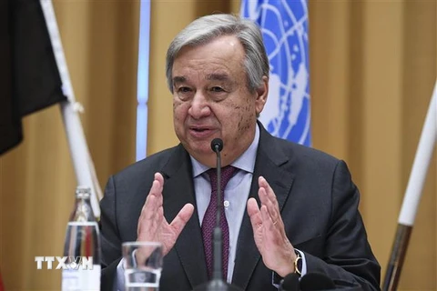 Tổng thư ký LHQ Antonio Guterres. (Ảnh: AFP/TTXVN)