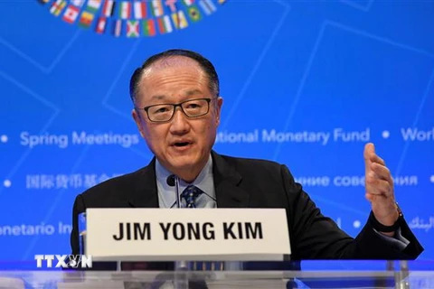 Chủ tịch Ngân hàng Thế giới (WB) Jim Yong Kim. (Ảnh: THX/TTXVN)