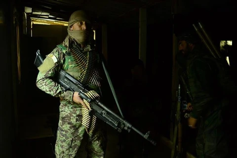 Binh sỹ quân đội Afghanistan ở tỉnh Badghis. (Ảnh: AFP/TTXVN )
