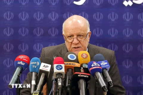 Bộ trưởng Dầu mỏ Iran Bijan Zanganeh. (Ảnh: AFP/TTXVN)