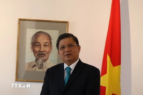 Chủ nhiệm Ủy ban Đối ngoại của Quốc hội Nguyễn Văn Giàu. (Ảnh: Vũ Quang Thịnh/TTXVN)