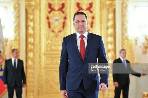 Đại sứ Venezuela tại Nga Carlos Rafael Faria Tortosa. (Nguồn: TASS/Getty Images)