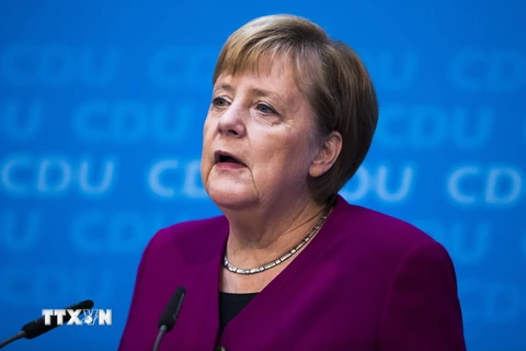 Thủ tướng Đức Angela Merkel. (Ảnh: AFP/TTXVN)