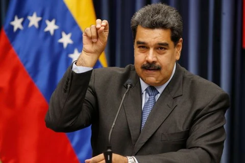 Tổng thống Venezuela Nicolas Maduro. (Nguồn: AP)