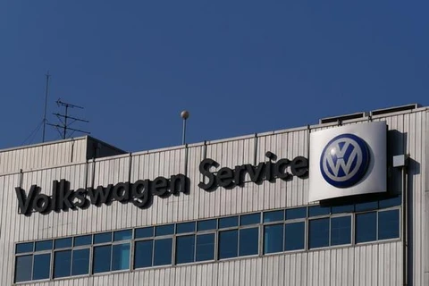 Một trung tâm dịch vụ xe của Volkswagen ở phía nam Seoul. (Nguồn: Yonhap)