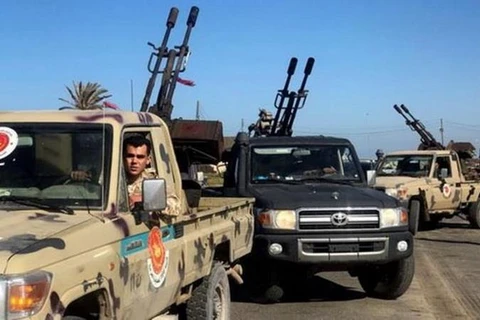 Lực lượng tự xưng Quân đội Quốc gia Libya do Tướng Khalifa Haftar đứng đầu. (Nguồn: AFP)