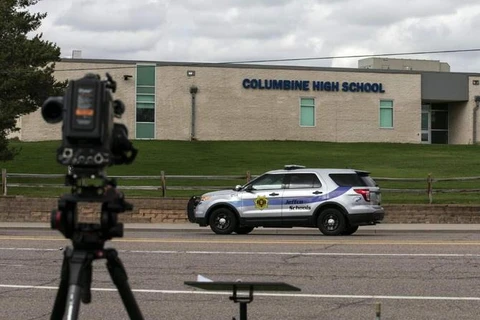 Trường trung học Columbine ở bang Colorado. (Nguồn: Getty) 